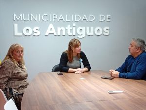 Los Antiguos: El ministro Nicolás Brizuela acompañó una jornada de trabajo para fortalecer el desarrollo local