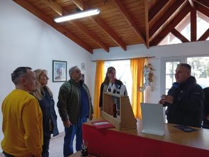 Los Antiguos: El ministro Nicolás Brizuela acompañó una jornada de trabajo para fortalecer el desarrollo local