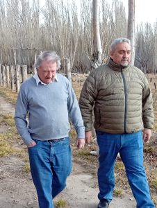 Los Antiguos: El ministro Nicolás Brizuela acompañó una jornada de trabajo para fortalecer el desarrollo local