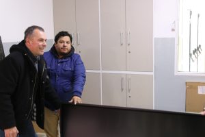 Pico Truncado: el CPE entregó equipamiento escolar junto a autoridades provinciales