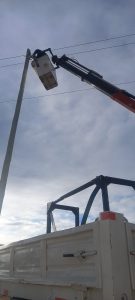 Tras diversos trabajos, se recuperó el servicio de energía en Perito Moreno y Las Heras