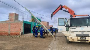 Tras diversos trabajos, se recuperó el servicio de energía en Perito Moreno y Las Heras