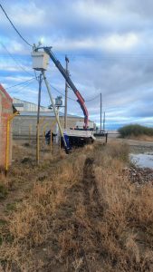 Tras diversos trabajos, se recuperó el servicio de energía en Perito Moreno y Las Heras