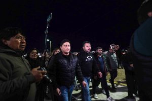 Claudio Vidal en Caleta Olivia: "En Santa Cruz obra que se comienza, es obra que se termina"