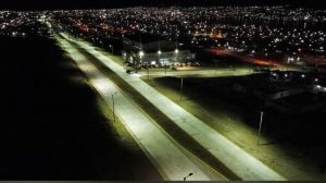 Claudio Vidal en Caleta Olivia: "En Santa Cruz obra que se comienza, es obra que se termina"