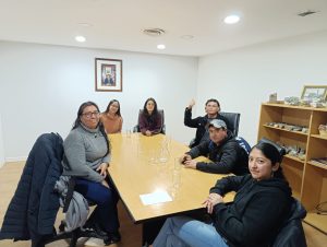 Fortalecimiento de trabajo entre la Dirección Provincial de Derechos Humanos y representantes del Consejo de Participación Indígena