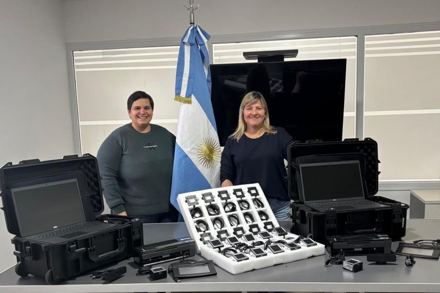 El Gobierno Provincial recibió nuevo equipamiento del RENAPER