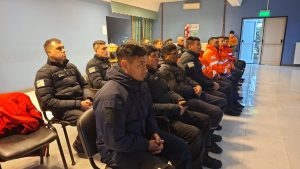 Por primera vez en Santa Cruz se realizó curso de rescate en interior de mina