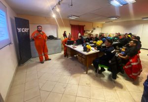 Por primera vez en Santa Cruz se realizó curso de rescate en interior de mina
