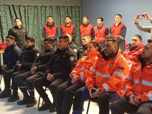 Por primera vez en Santa Cruz se realizó curso de rescate en interior de mina