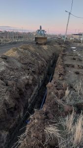 El Gobierno Provincial refuerza obras en el Barrio 22 de Septiembre de Río Gallegos