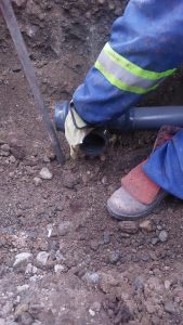 El Gobierno Provincial refuerza obras en el Barrio 22 de Septiembre de Río Gallegos
