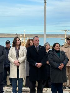 El Gobierno acompañó el acto por el 141° Aniversario de Puerto Deseado