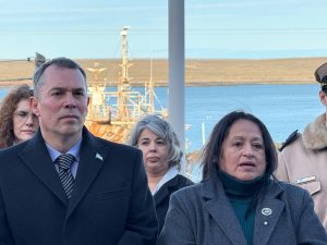 El Gobierno acompañó el acto por el 141° Aniversario de Puerto Deseado