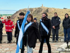 El Gobierno acompañó el acto por el 141° Aniversario de Puerto Deseado