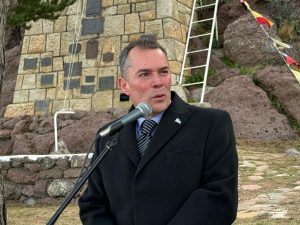 El Gobierno acompañó el acto por el 141° Aniversario de Puerto Deseado