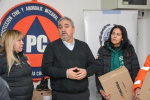 Entrega de equipamiento a Protección Civil: “Es el resultado de un trabajo en conjunto”, destacó el ministro Brizuela