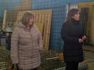 Autoridades del Consejo Provincial de Educación recorrieron la Escuela Industrial N°4 de Río Gallegos