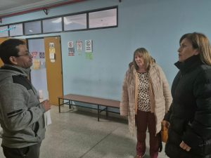 Autoridades del Consejo Provincial de Educación recorrieron la Escuela Industrial N°4 de Río Gallegos