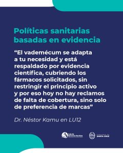 Kamu: “El afiliado aprende a cuidar los recursos de su obra social”