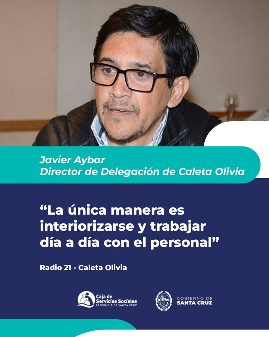 Aybar: “La única manera es interiorizarse y trabajar día a día con el personal”