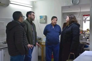 La ministra María Lorena Ross encabezó una recorrida por el Hospital Regional de Río Gallegos