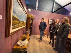 Claudio Vidal recorrió el stand de Santa Cruz en La Rural y respaldó el trabajo articulado de la provincia