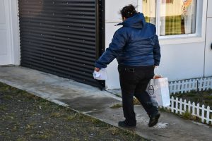 Dispositivo territorial del Plan Invernal en el barrio Santa Cruz