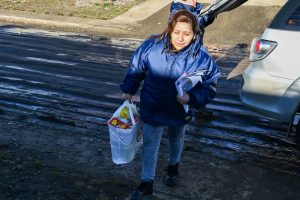 Dispositivo territorial del Plan Invernal en el barrio Santa Cruz