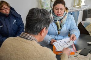 Dispositivo territorial del Plan Invernal en el barrio Santa Cruz