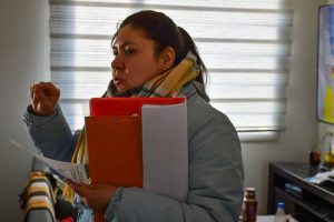 Dispositivo territorial del Plan Invernal en el barrio Santa Cruz