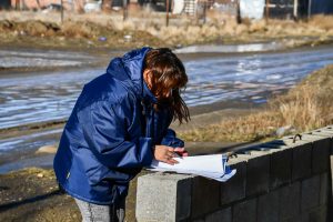 Dispositivo territorial del Plan Invernal en el barrio Santa Cruz