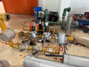 El Gobierno Provincial refuerza la infraestructura escolar en Caleta Olivia y cuestiona el silencio ante años de abandono