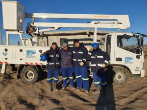 Servicios Públicos: energización exitosa de 500 lotes en Puerto San Julián