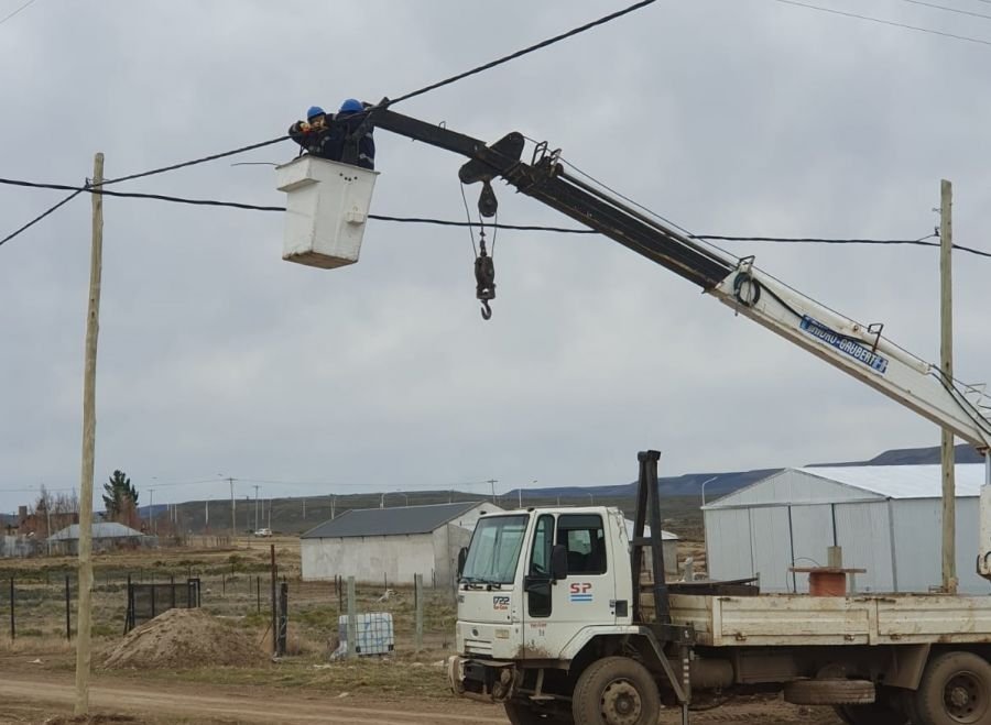 Servicios Públicos: energización exitosa de 500 lotes en Puerto San Julián