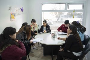 Brindaron asesoramiento a trabajadores de cuidado