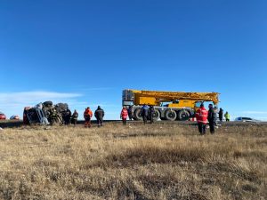 Se completó el retiro de los vehículos involucrados en el accidente en Ruta 3