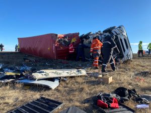 Se completó el retiro de los vehículos involucrados en el accidente en Ruta 3