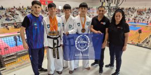 La delegación santacruceña cosechó cinco medallas en el Mundial de Taekwondo en Barcelona