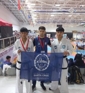 La delegación santacruceña cosechó cinco medallas en el Mundial de Taekwondo en Barcelona