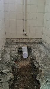 Comenzaron las obras de renovación del sistema cloacal en el Jardín de Infantes N°16 de Río Gallegos