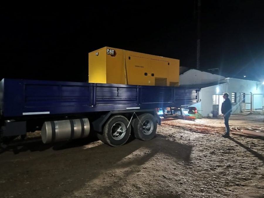 Fitz Roy ya cuenta con grupo electrógeno: Urricelqui destacó el compromiso del gobernador Claudio Vidal