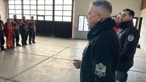 Bomberos capacitó en el rescate en altura a YCRT