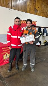 Bomberos capacitó en el rescate en altura a YCRT