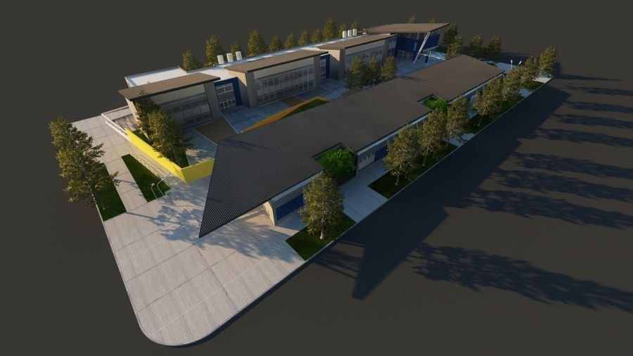 El gobernador Vidal anunció que comenzó la construcción de la Escuela Preuniversitaria en Las Heras