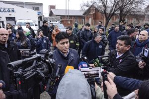 Vidal habló de las empresas públicas, el Frente Federal y la instalación de la planta de alimento balanceado