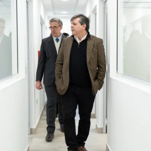 Leguizamón en el CEMNPA: reafirmó el compromiso con el sistema de salud