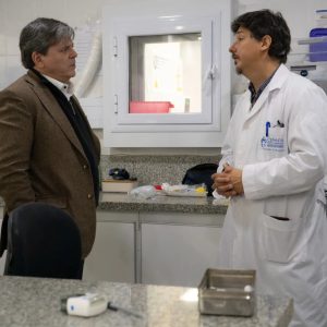 Leguizamón en el CEMNPA: reafirmó el compromiso con el sistema de salud