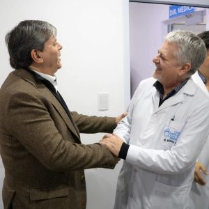Leguizamón en el CEMNPA: reafirmó el compromiso con el sistema de salud