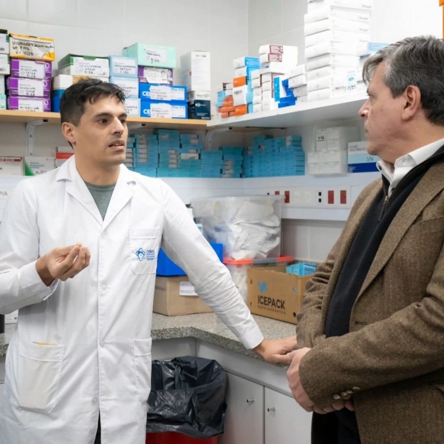 Leguizamón en el CEMNPA: reafirmó el compromiso con el sistema de salud